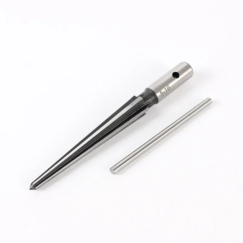 Escariador cónico para carpintería, tablero de madera de 3-13/5-16mm, agujero de taladro eléctrico, chaflán expandible y desbarbado, herramienta de corte con mango Hexagonal