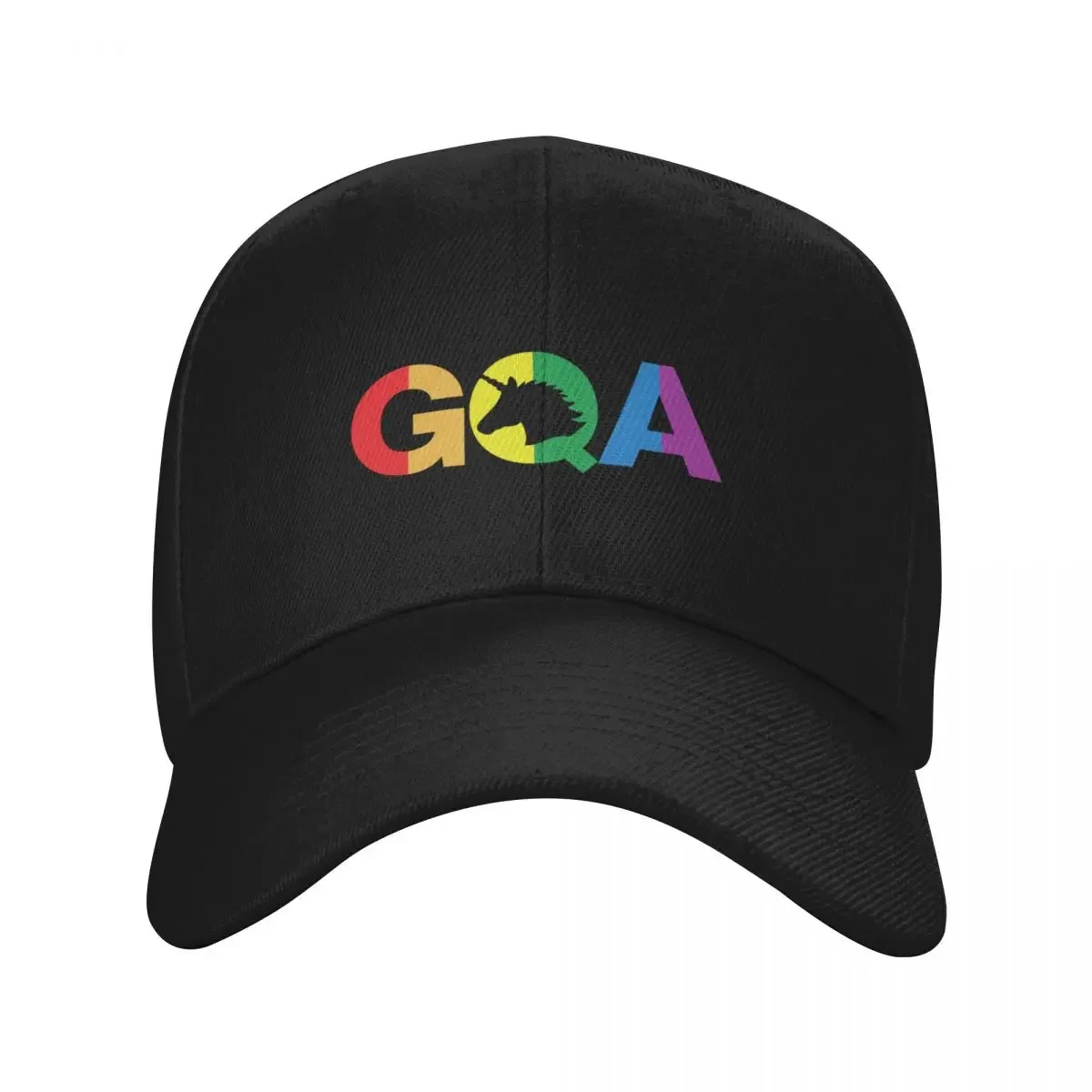 GQA Rainbow Unicorn Baseball Cap custom Hat tea Hat Mens Caps Women's