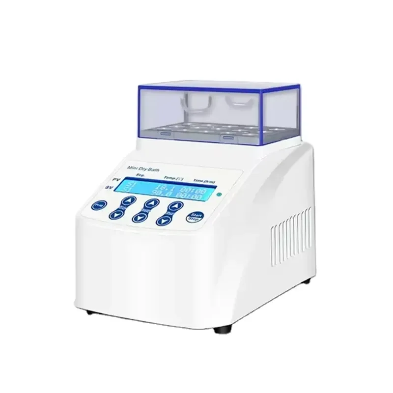 HAIJU LAB Mini Metal Bath Thermostatic Equipment 15 Holes 2ml Standard Module Temperature Control RT Plus 5 to 100 Degrees