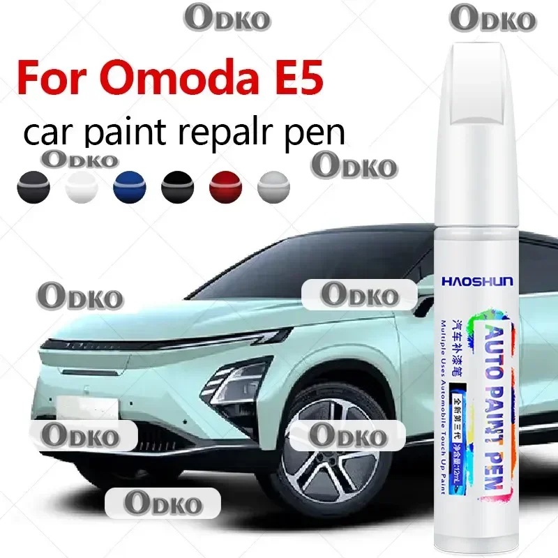 

Для Chirey Chery Omoda E5 2023-2025 B1E ручка для ремонта краски Touch Up средство для удаления царапин DIY автоаксессуары черный, белый, серый, зеленый