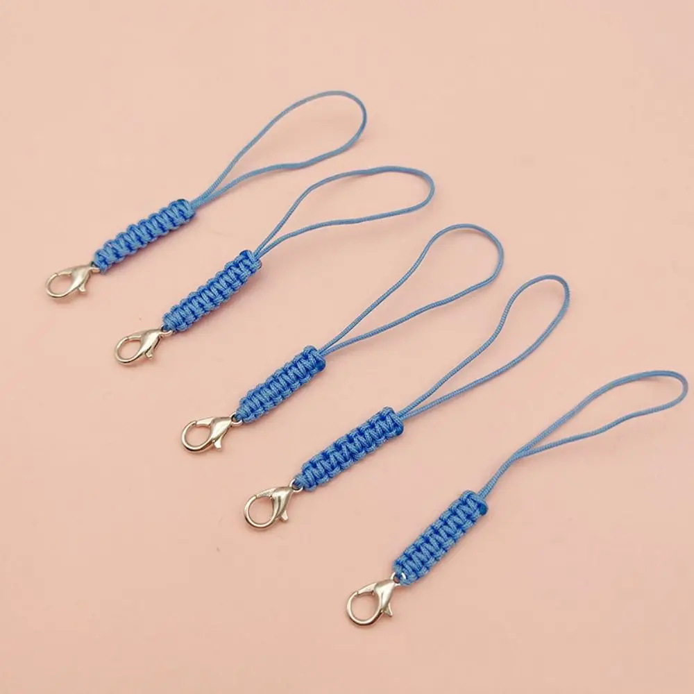 Anti Lost Mobile Phone Chain Keychain Key Ring Phone Hanging Strap Wrist Rope Simple Mobile Phone Lanyard Women Girls