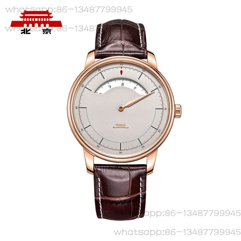 WW-Beijing Watch Automatic Mechanical Watch Mingzhu Men's Bottom Waterproof Calendar Men's Watch
