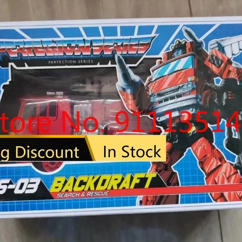 Ocular Max MMC PS-03 BackDraft Rescue OX Inferno Fire Truck In Stock