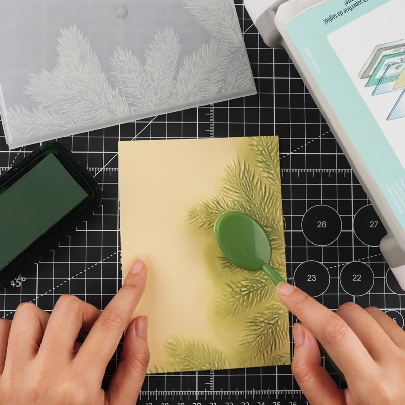 DIY пластиковая тисненая пластина 3D цветок тиснение шаблон папки Скрапбукинг Прямая доставка