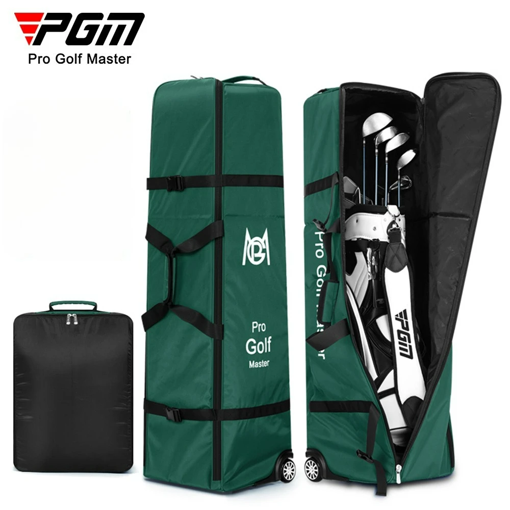 

PGM Golf flight bag Men's and women's airplane checked bag with tugboat Thickened travel golf bag with foldable protective cover