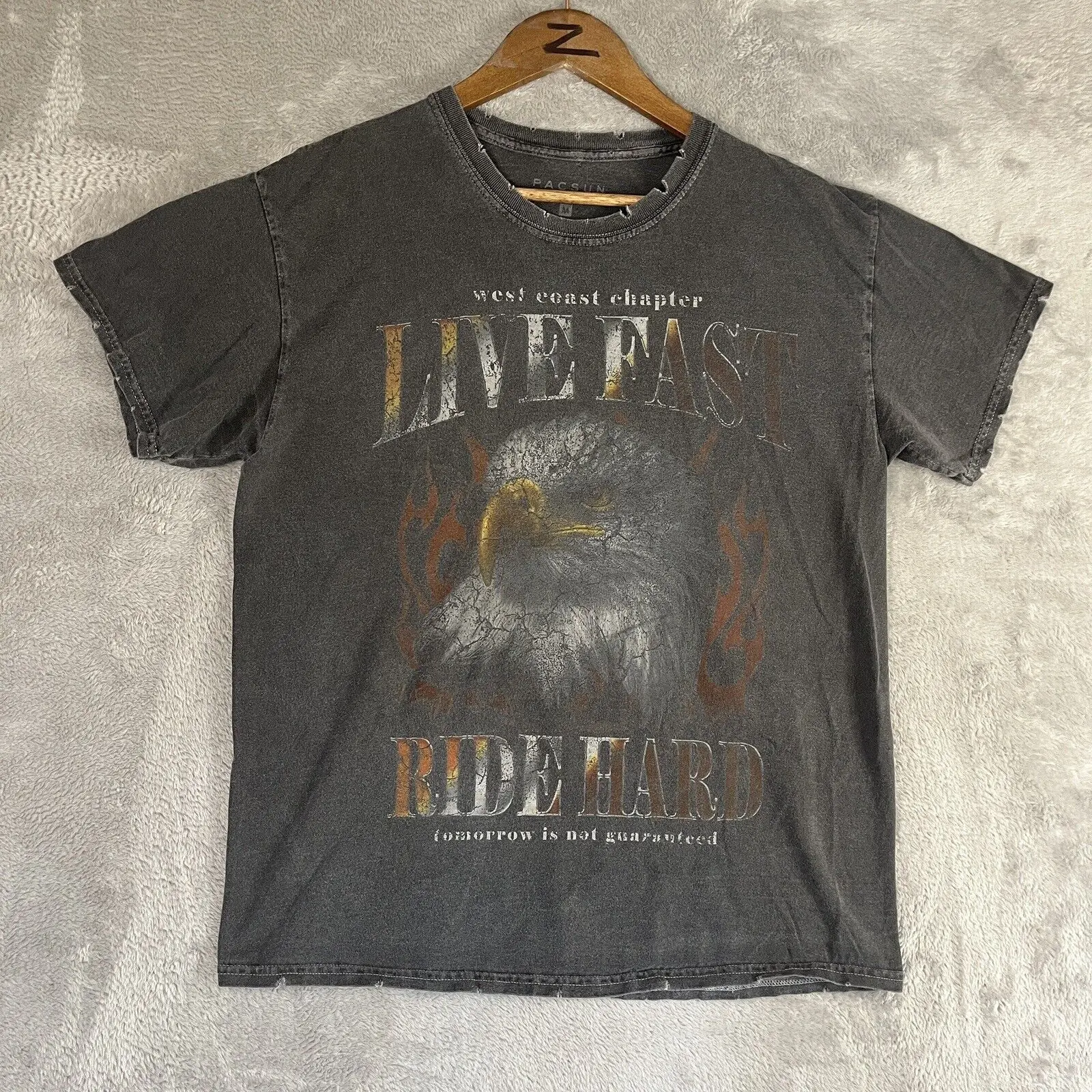 Мужская футболка с коротким рукавом, в винтажном стиле