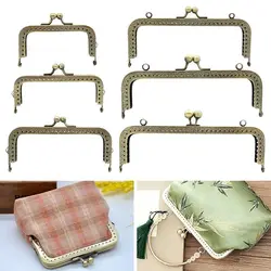 Mini Metal Purse Frame Kiss Clasp Bag Hardware Vintage Bag Kiss Clasp Lock Purse Clasp Frame Bag Making