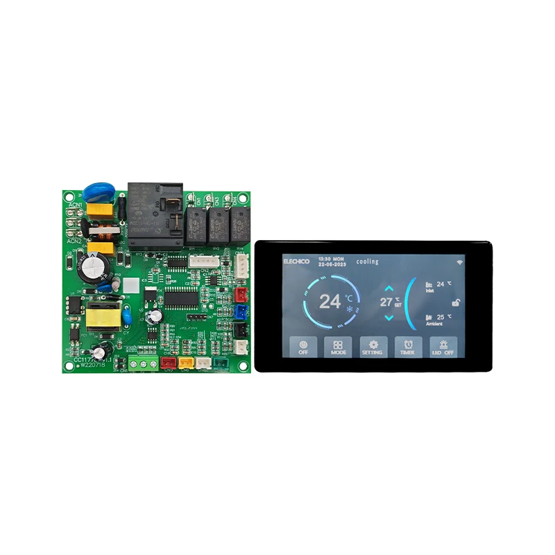 Air Source Heat Pump Pcba Assembly Manufacturer Heat Pump Controller for Ice Bath Cold Plunge Pool