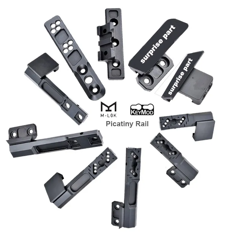 Wadsn M300 M600 Flashlight Offset Mount Base For PIcatiny Mlok keymod Outdoor Scout Light Accessories