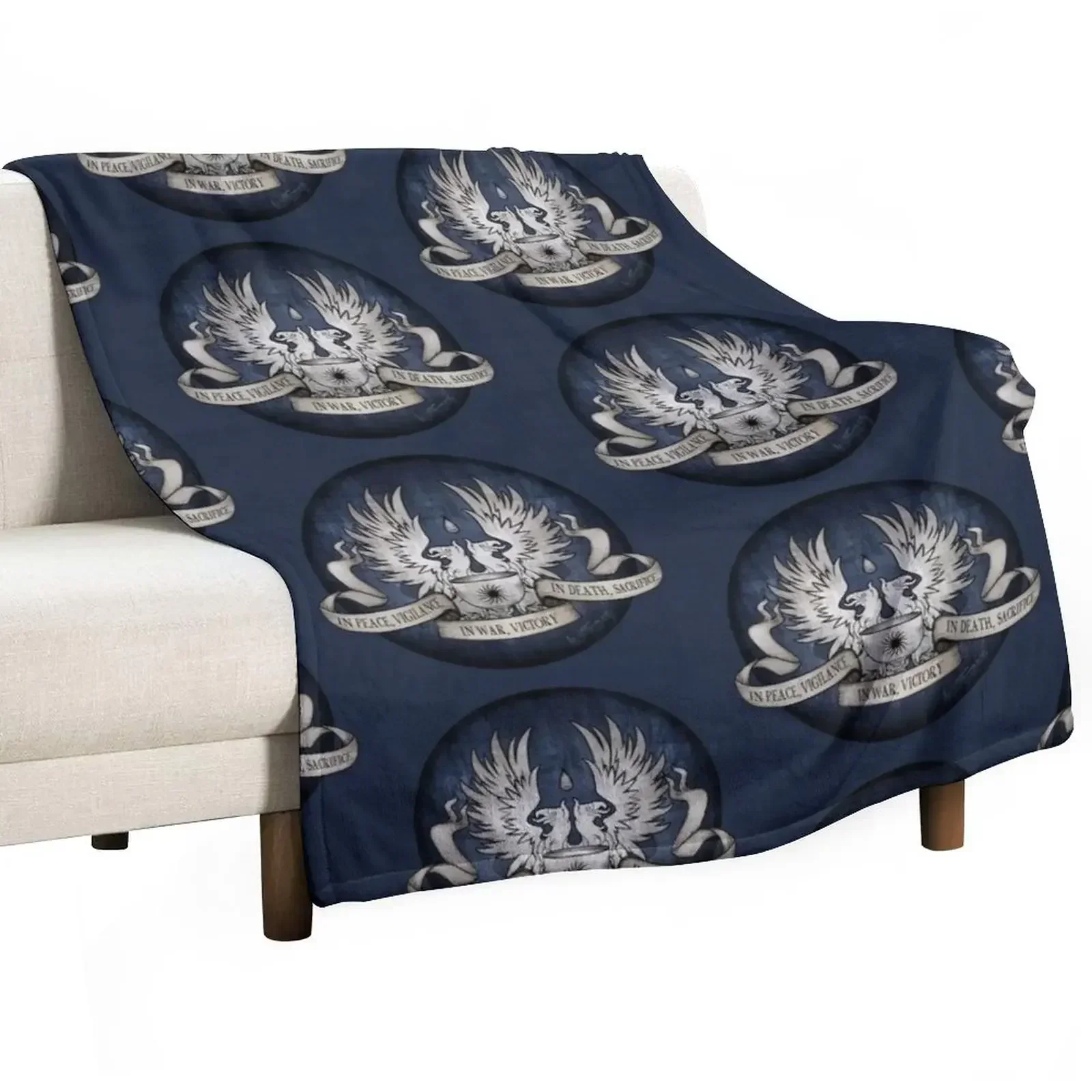 

Dragon Age: Grey Warden Rite Throw Blanket Camping Soft Plaid Blankets