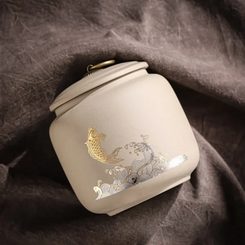 Ceramic Pet Urn for Deceased Cremation: Large/Medium/Small Sizes Available - Handcrafted, Moisture-Proof for Home Display or Bur