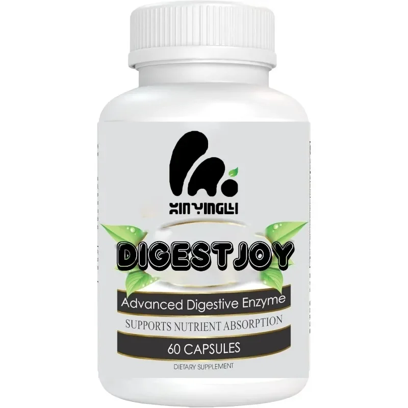 Digestive support - amylase, lipase, bromelain, protease, lactase, etc. (60 capsules of enzyme mixture)