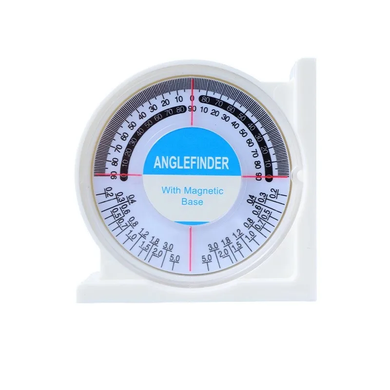 

Линейка для измерения наклона, многофункциональное высокоточное измерение угла со встроенным магнитным портативным измерительным уровнем