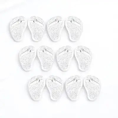 

6Pairs Flip-Flops Gel Cushions Toe Protectors Shock Absorbing Sticky Backing Non Slip Sandals Grip Pads Gel Forefoot Cushions