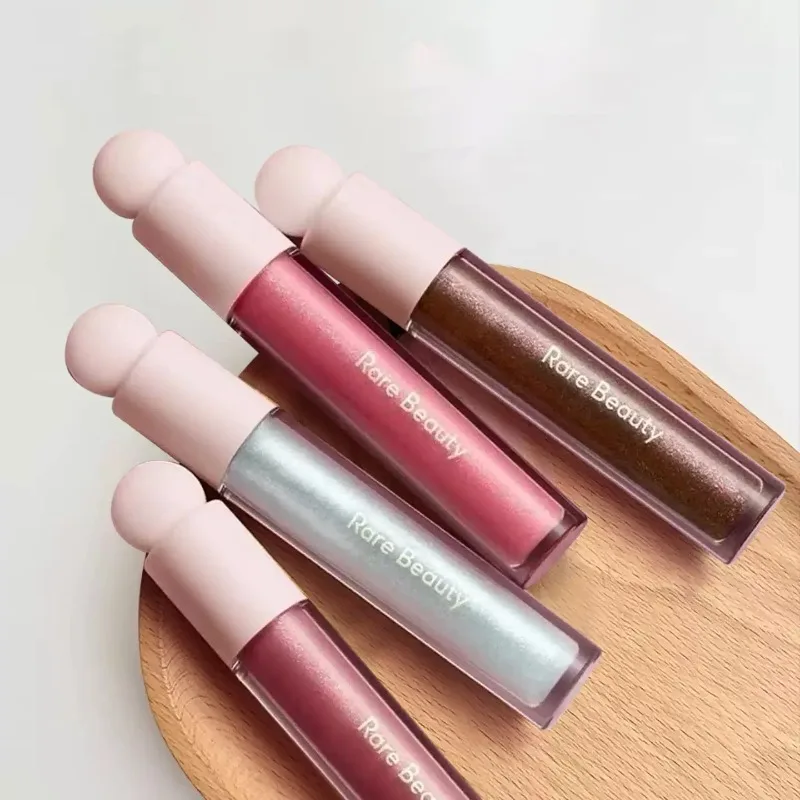 RARE Beauty Fashion Nowość: Lśniący płynny błyszczyk do ust z brokatem, długotrwała, nawilżająca pomadka, róż do policzków, kosmetyki