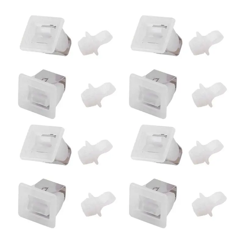 A02M-16 Pieces Suitable For 306436 279570 Dryer Door Latch Kit, Suitable For Whirlpool Kenmore Clothes Dryer