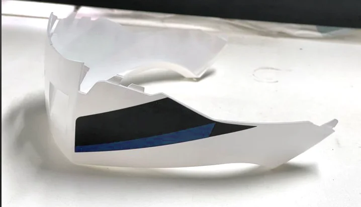 For NOLAN X-lite X-803 X-803RS X803 X803RS Helmet Decoration Accessories Motorcycle Rear Trim Helmet Spoiler Case