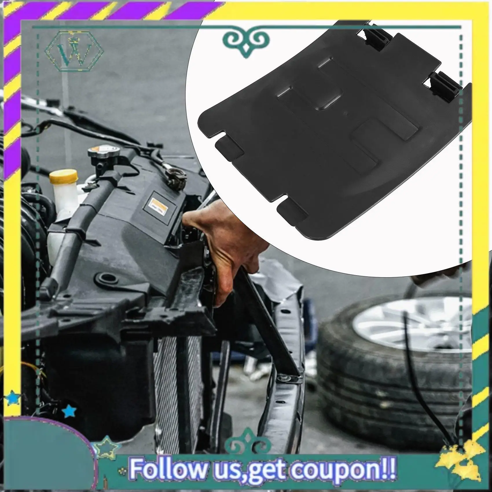 

Upgraded 51717260397 Wheel Housing Arch Lining Cover Bulb Change Flap For BMW F22 F23 F32 F33
