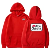 2024 Men's Stay Abu Garcia front and back Printed Sweatshirts Classic Funny Hoodies for Women Sportswear Tops Fishing outdoors