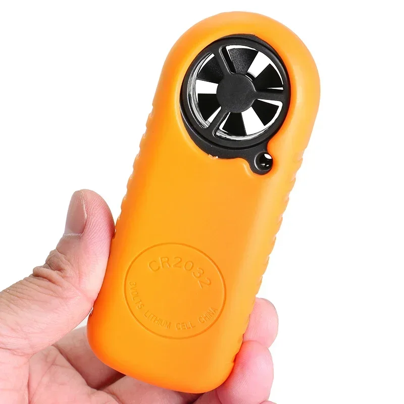 SHAHE Handheld Anemometer Wind Speed Meter Anemometer Anemometro 30m/s Temperature Tester -10 ~ 45C Wind Meter LCD Backlight