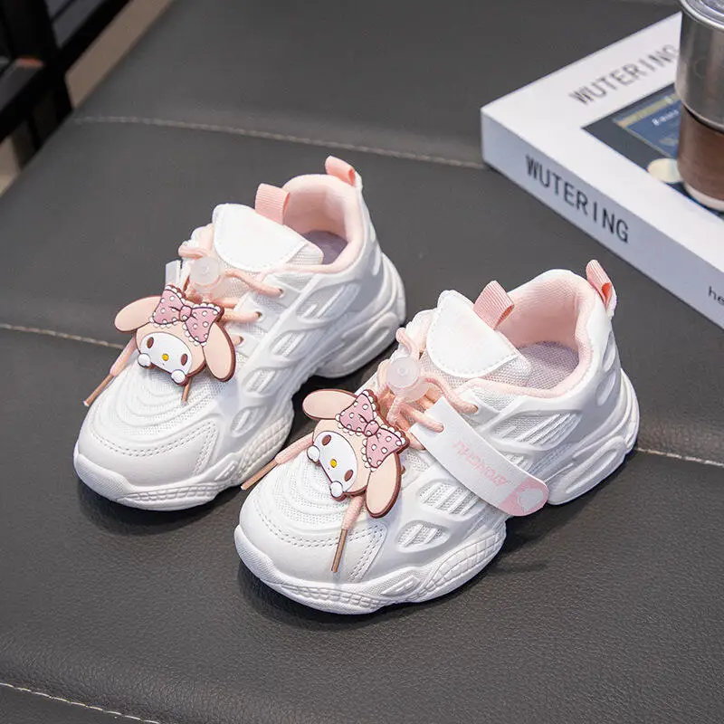 

Hot Sanrio Girl My Melody Kawaii Fashion Sneakers Student Spring and Autumn Seasons Cartoon Anime Child Casual Shoes New Style