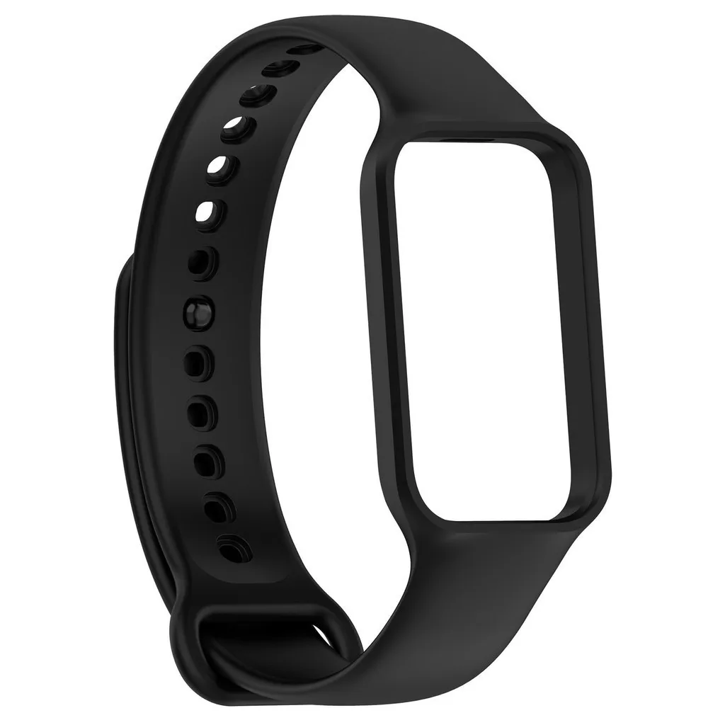 สายซิลิโคนสำหรับ redmi BAND 2 Xiaomi Smart band 8 Active กันน้ำกีฬาสายรัดข้อมือแฟชั่น