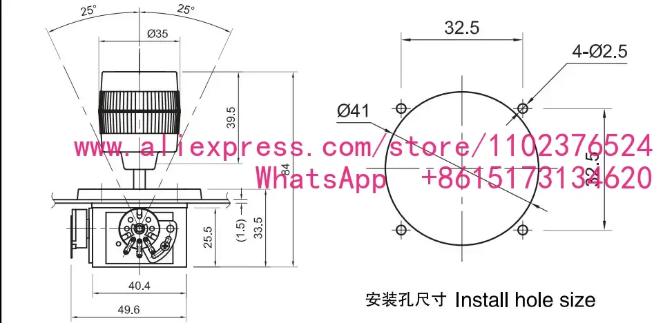 T400B-M2 four-dimensional joystick potentiometer 4-dimensional sealing belt button control lever