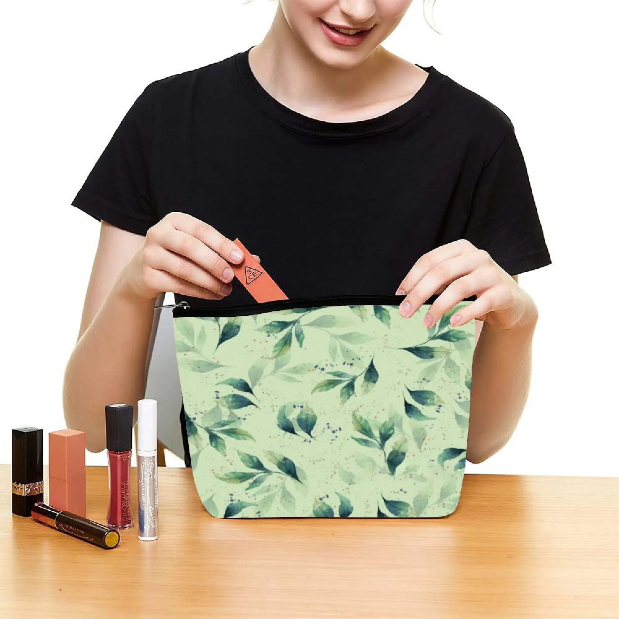 

Eco-Friendly Recycled Tyvek Cosmetic Pouch | Lightweight & Durable | 100% Recyclable Material | Carbon Neutral