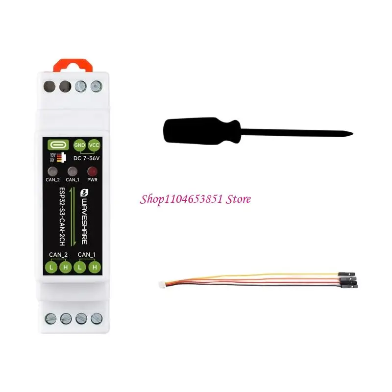 S3R8 2-Channel CAN Bus Controller with Digital and Power Isolation 