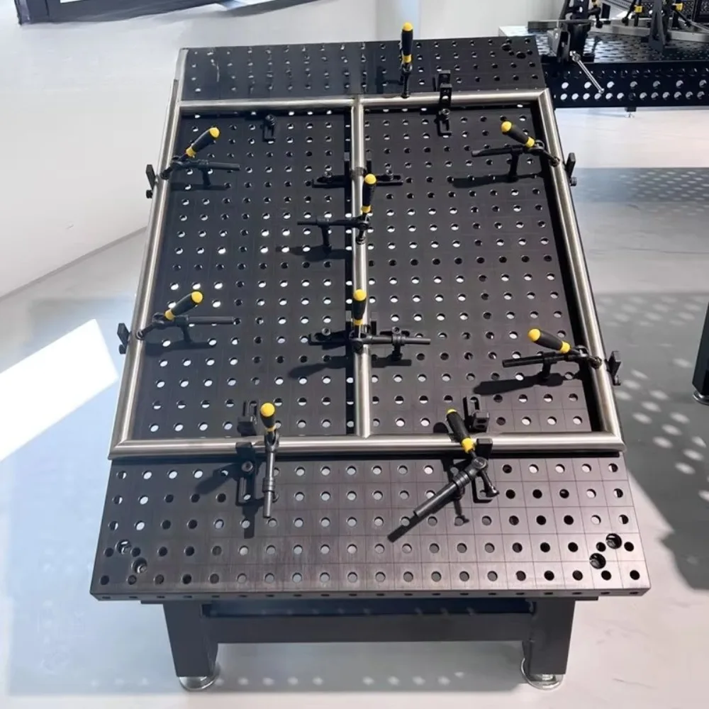 

Новый гибкий сварочный стол D16/D28, аксессуары для 3D, позиционирование с несколькими отверстиями для эффективной сварки