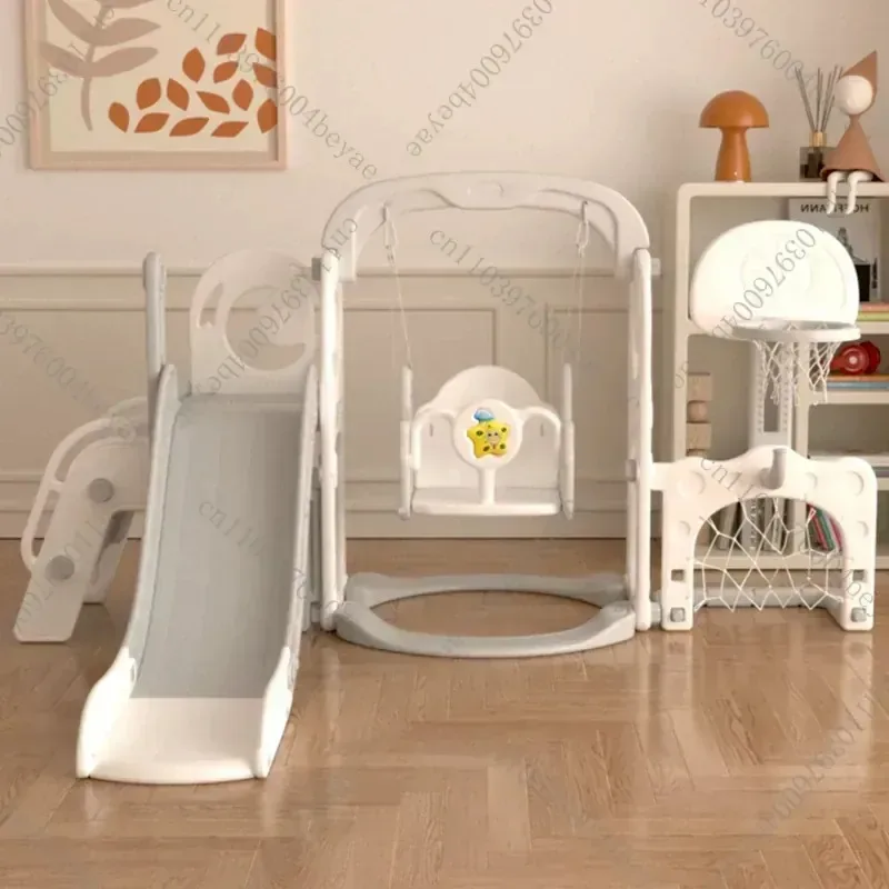 Slide Children's Swing 2-in-1 Indoor Home Slide Small Climbing Ocean Ball Pool Combination