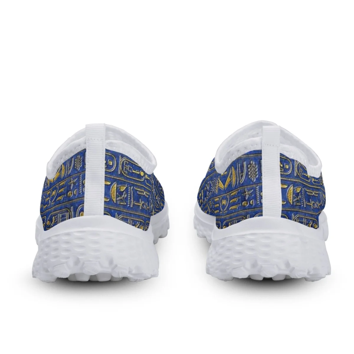 Egyptian Culture Design Women's Flats Shoes Casual Summer Ladies Lazy Loafers Shoes Woman Mesh Breathable Female Zapatos Mujer image 2
