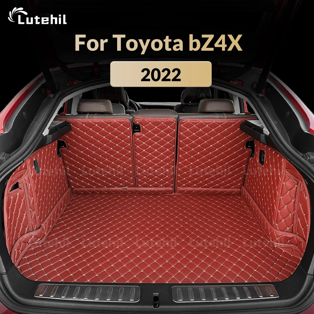 

LUTEHIL для Toyota bZ4X 2022, авто полное покрытие, коврик для багажника, автомобильный защитный коврик, грузовой вкладыш, аксессуары для интерьера