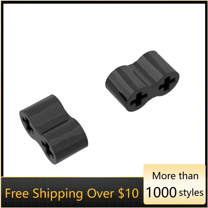 10 個ハイテク組み立て粒子 45590 ゴムビルディングブロックキットパーツアイデア DIY おもちゃ子供の誕生日プレゼント