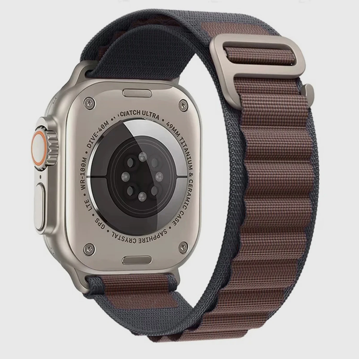 Für Apple Watch Armbänder 46mm 45mm 49mm 42mm iWatch Band 44mm 41mm Nylon Alpine Armband Correa Series 11 10 9 8 7 6 5 Ultra 2/3