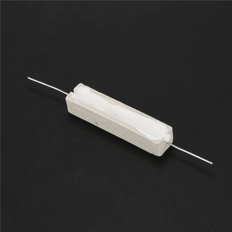 New Tech 20Pcs Wirewound  Cement Resistor 5 Ohm 10W Watt 5%