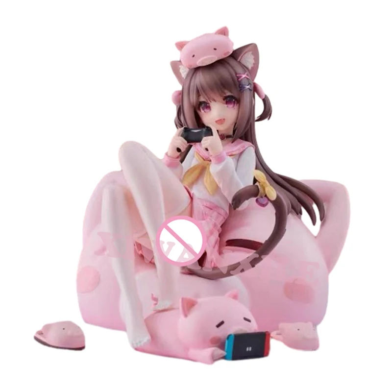 18cm Raise Dream Bison Asaki Anime Girl Figure Asaki Action Figure Adult Collectible Model Doll Toys Gifts