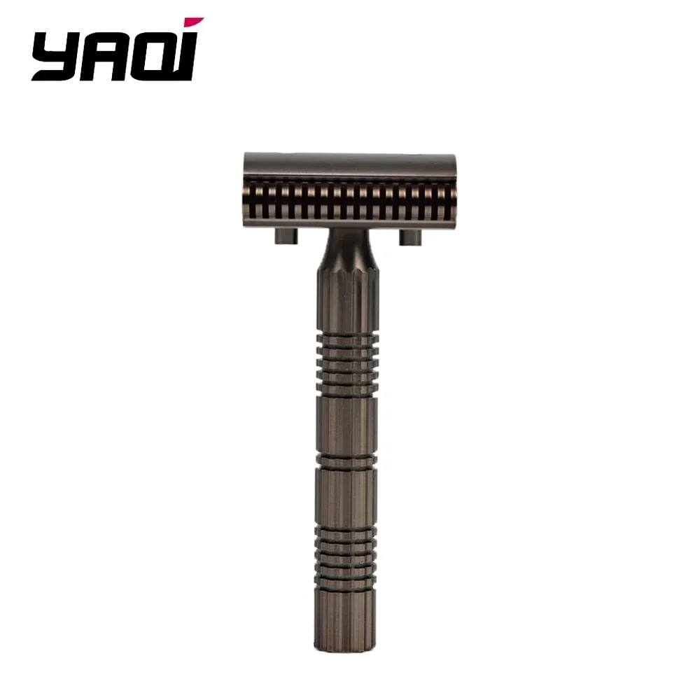 YAQI Beard Shaver Bohemia 316 Stainless Steel Adjustable Baseplate Razor Man Men Safety Razor Stainless Steel 2026