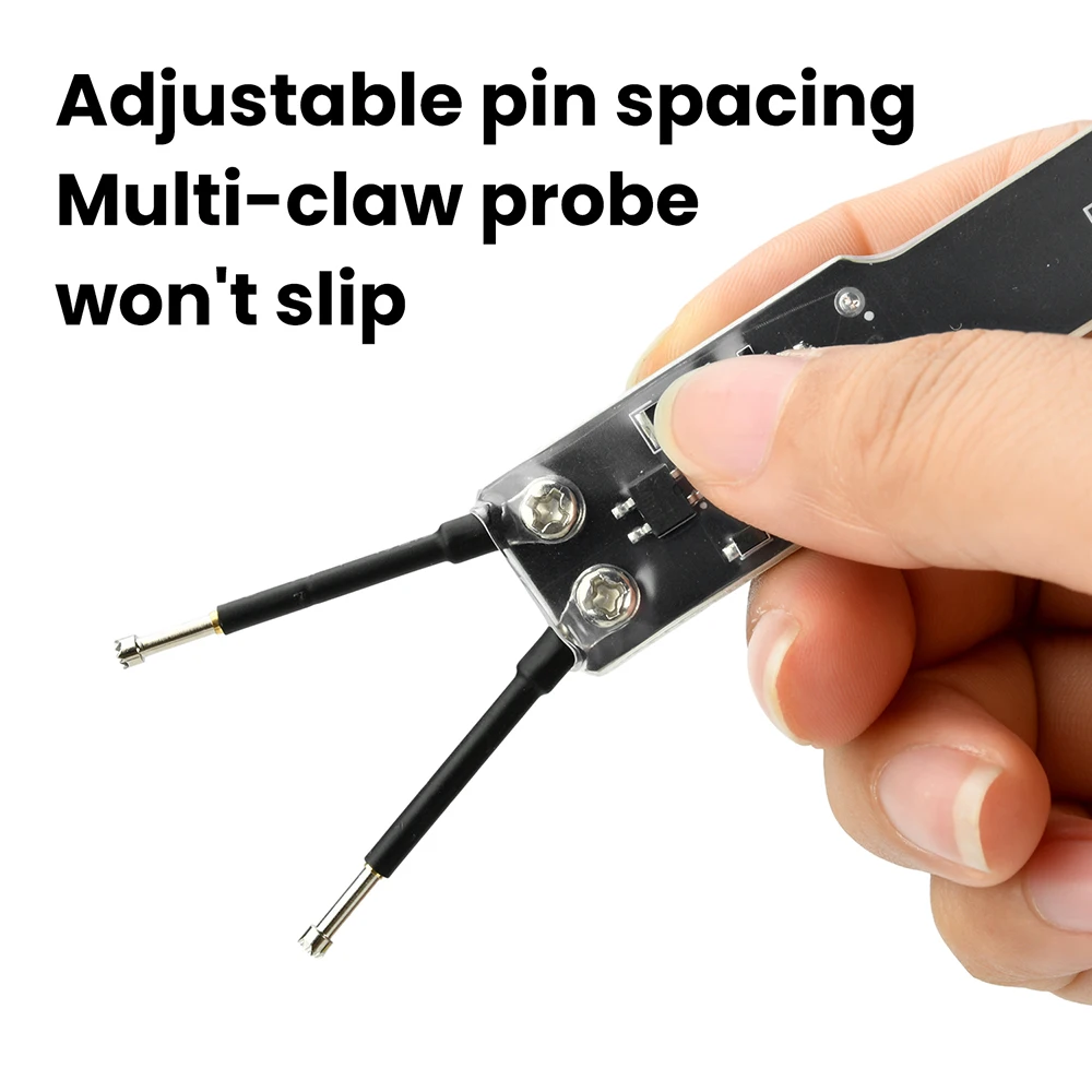 AC/DC Capacitor Discharge Pen With Adjustable Pin Spacing High Voltage Discharge Maintenance Testing Tool 1000UF/5000UF