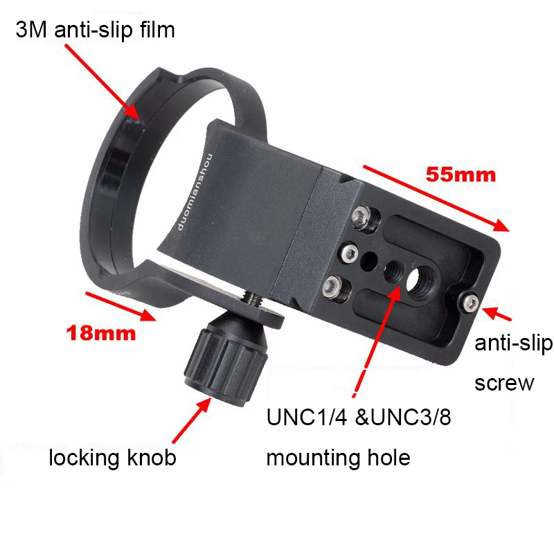 iShoot Lens Collar for Sony LA-EA5 Tripod Mount Ring Compatible with Arca swiss, Benro, Leofoto, Sunwayfoto, RRS IS-EA5