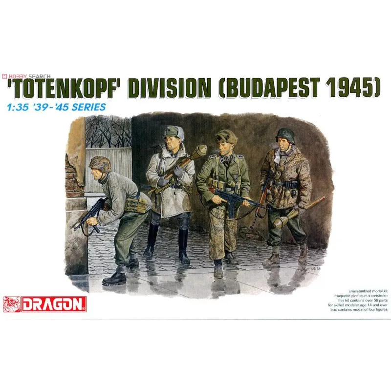 

Пластиковый конструктор Dragon 6095 в масштабе 1/35 TOTENKOPF' DIVISION (БУДАПЕСТ 1945)