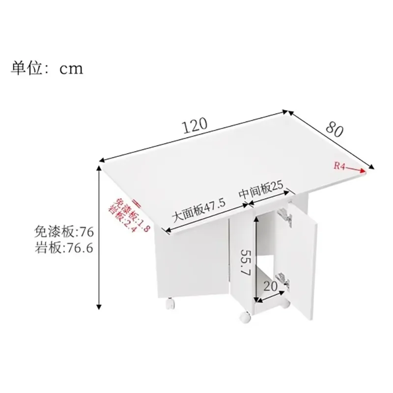Folding Dining Table Set 6 Chairs Beauty Luxury Modern Dining Table Nordic Minimalist Mesas De Jantar Kitchen Furniture
