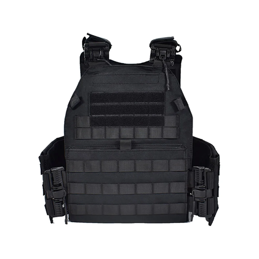 Imagem -02 - Caça Colete Tático com Portador de Placa Sistema de Liberação Rápida Rápido Ajustar Cummerbund Multi-tamanho Airsoft Militar Gear K19 3.0