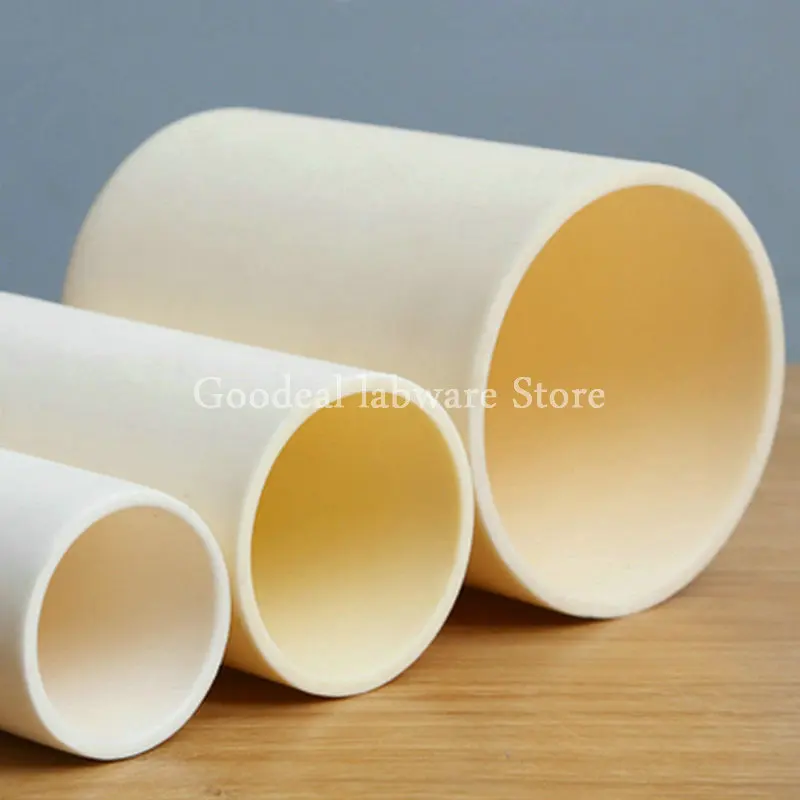 1pc 5ml to 1000m Lab Corundum cylindrical Crucible  99% Alumina Crucible High temperature resistance Volatile ash crucible