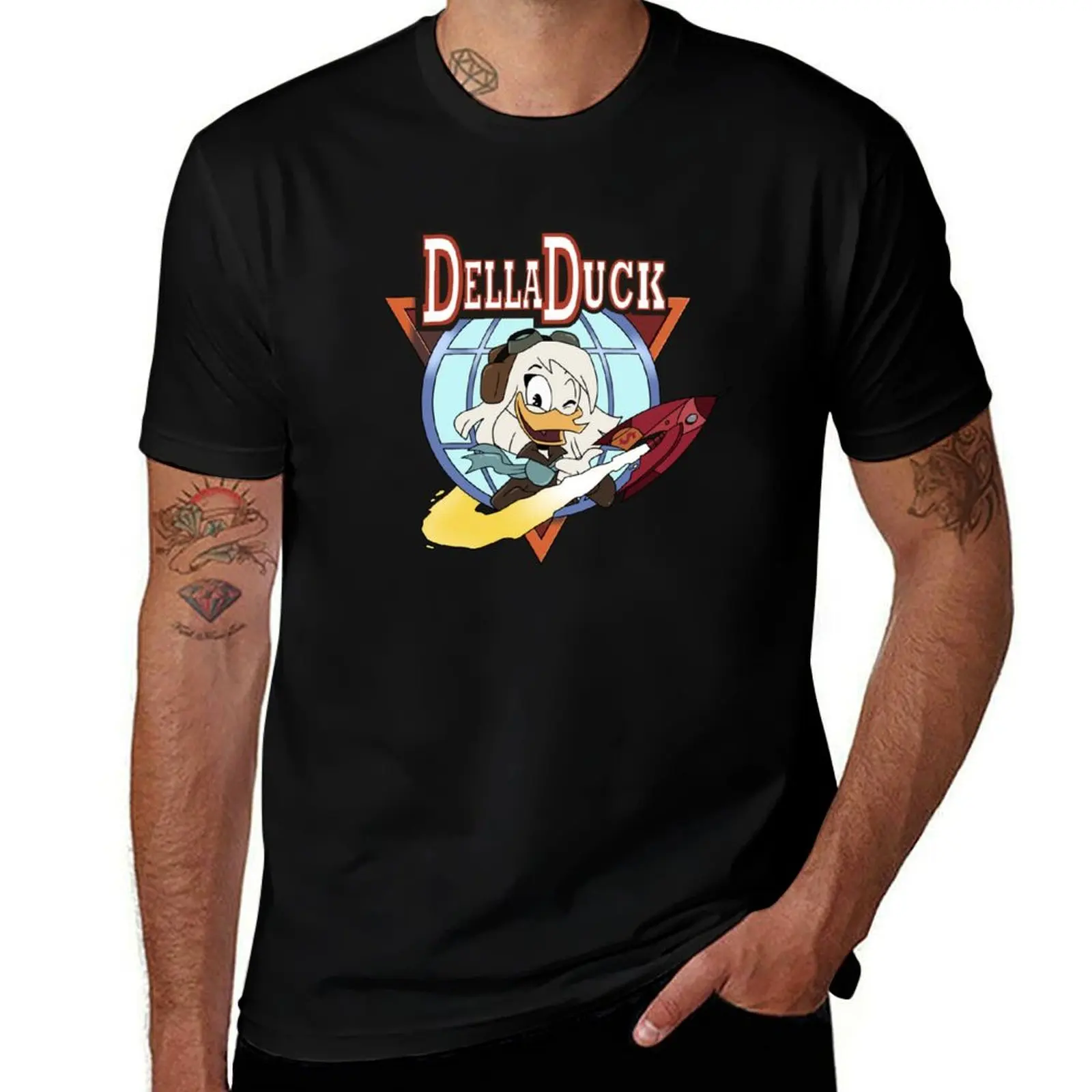 Della Duck - Tale Spin T-Shirt Creative Graphic Tee Shirt