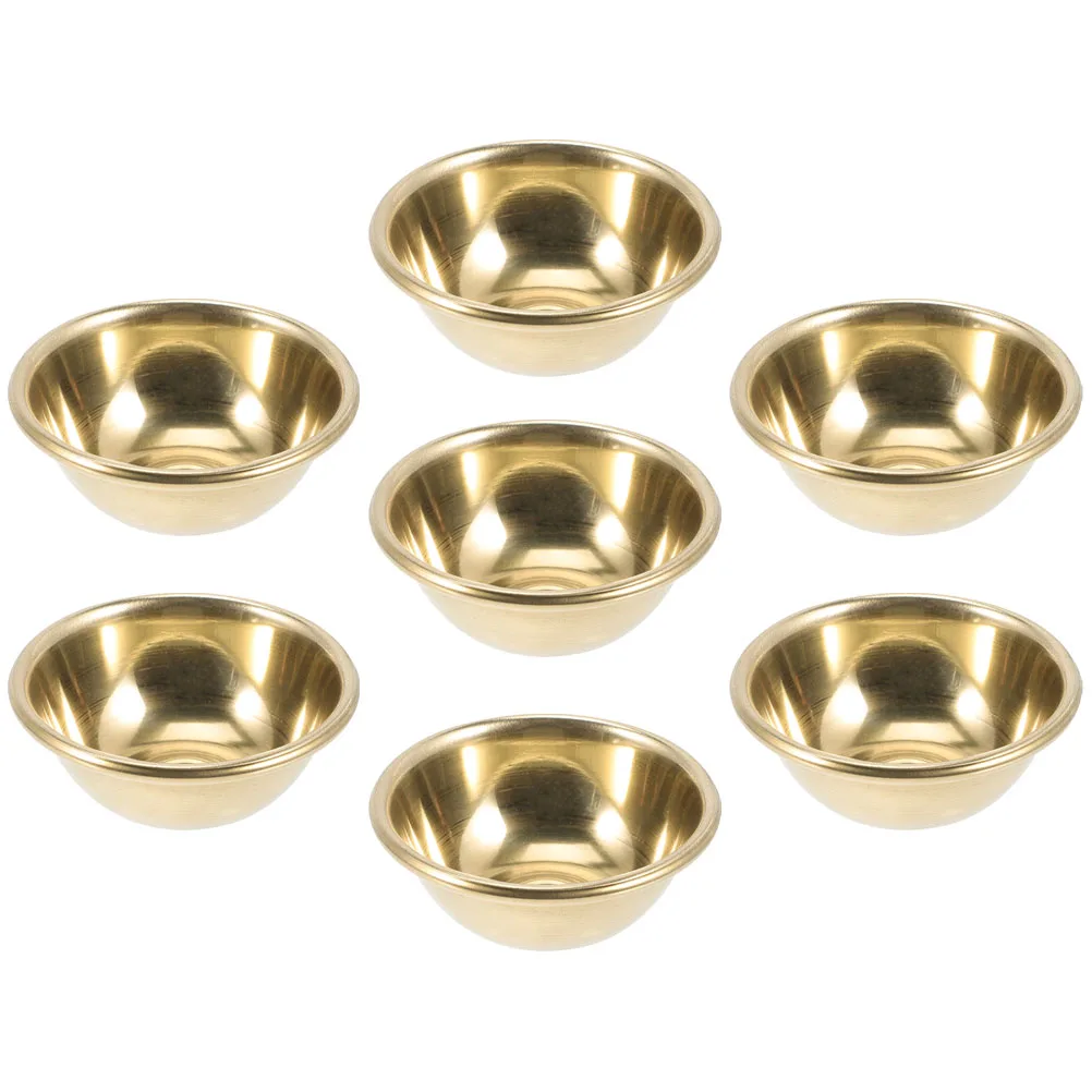 

Meditation Yoga Burning Incense Bowl Decorative Water Pray Ritual Container Small Brass Copper Bowls Tibetan Offering