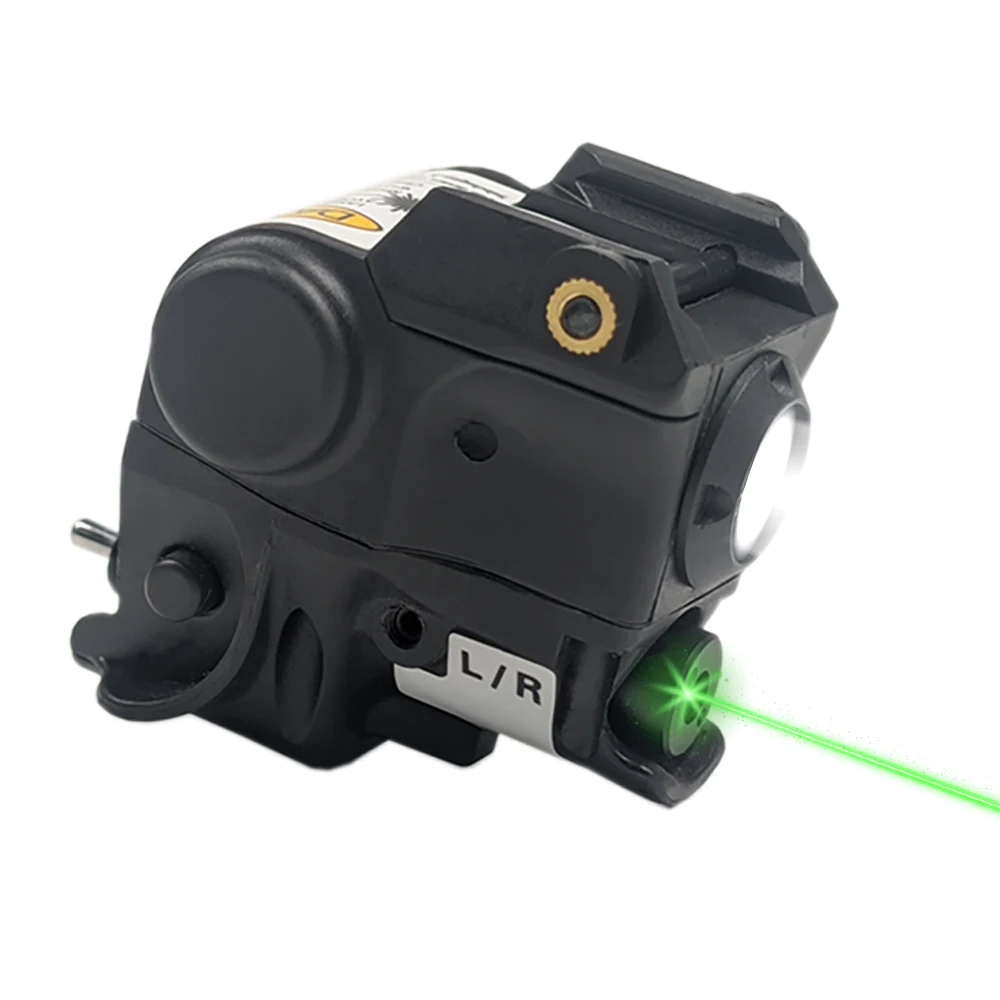 Imagem -06 - Combo de Luz Laser Vermelho e Verde Pistola Subcompacta Tática Trilho Picatinny para Pistolas Airsoft Taurus g2 G2c G2s g3 G3c