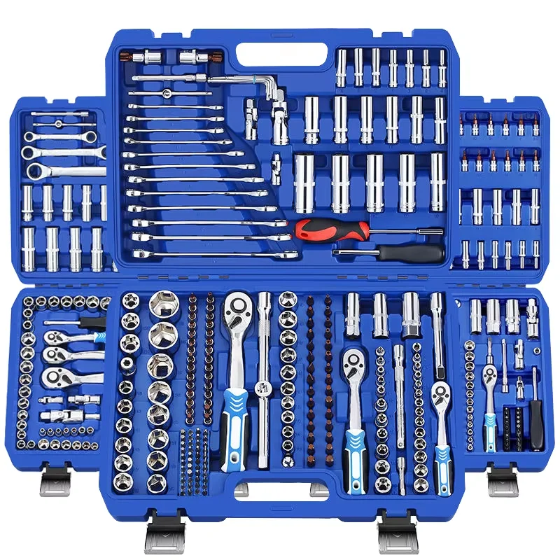 171 Pcs Ratchet Socket Wrench 1/4 Repair Tools Spanner Screwdriver Set Drive Ratchet Spanner Hex Bit Socket Kit