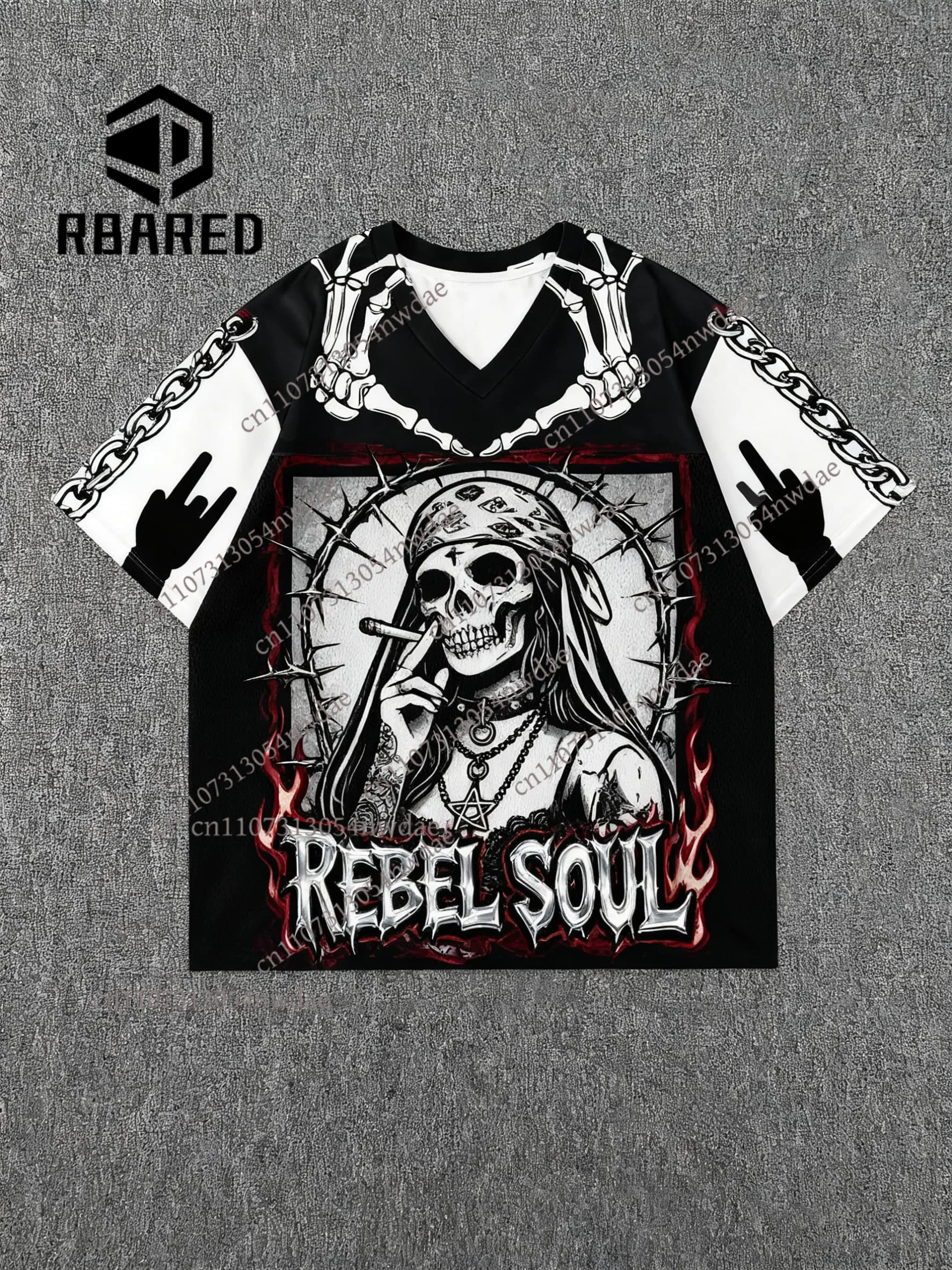 الأوروبية والأمريكية العصرية الرجال تي شيرت شبكة قصيرة الأكمام التجفيف السريع قمصان كرة القدم الرجعية الشارع الشهير الخامس الرقبة فضفاضة القمم