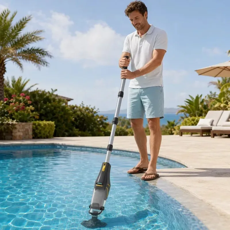 Luxury Hand-held Swimming Pool Sucker, Short Charging Time and Long Working Time